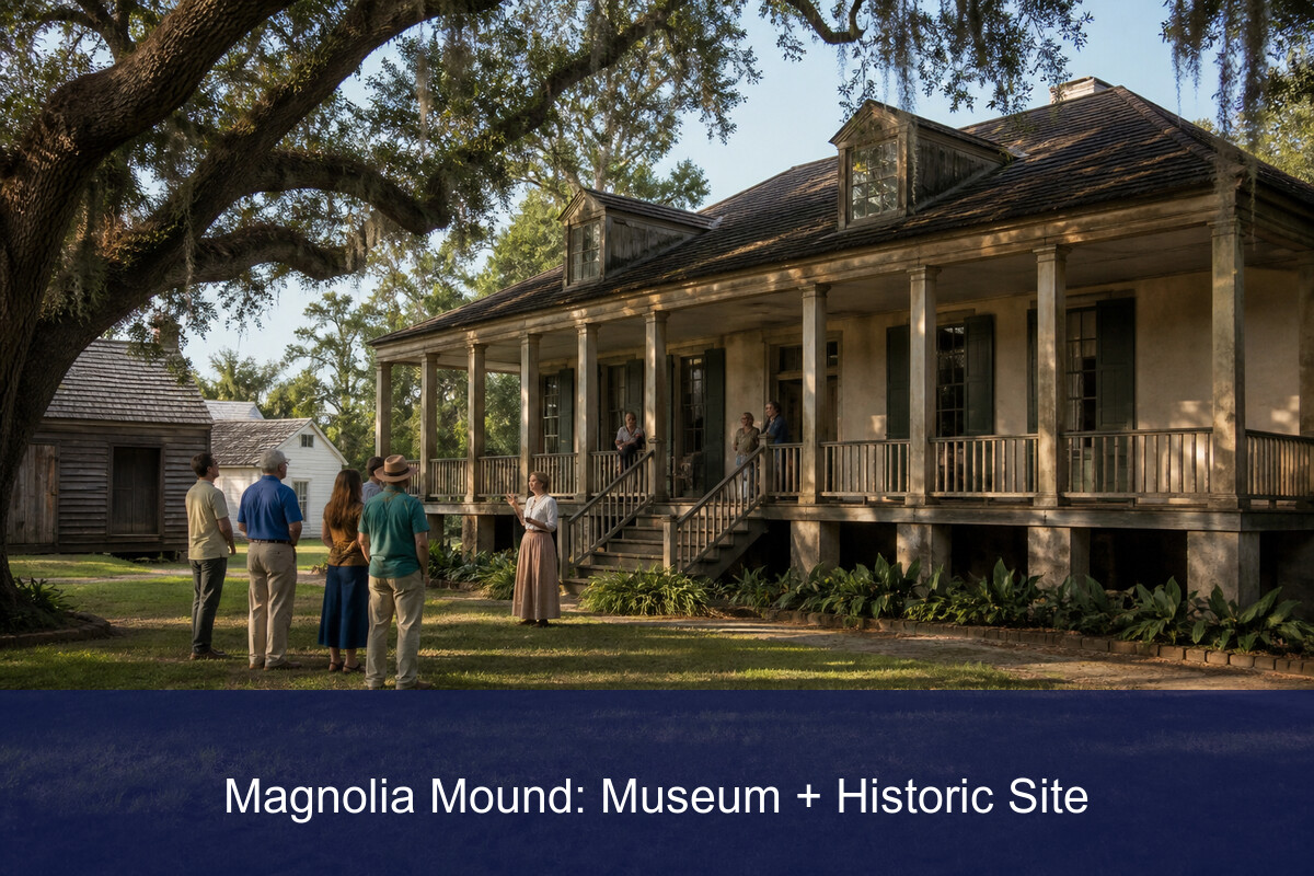 Magnolia Mound: Museum + Historic Site Free First Sunday
