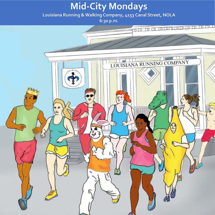Louisiana Running + Walking Co. - Monday Mid-City Run Group