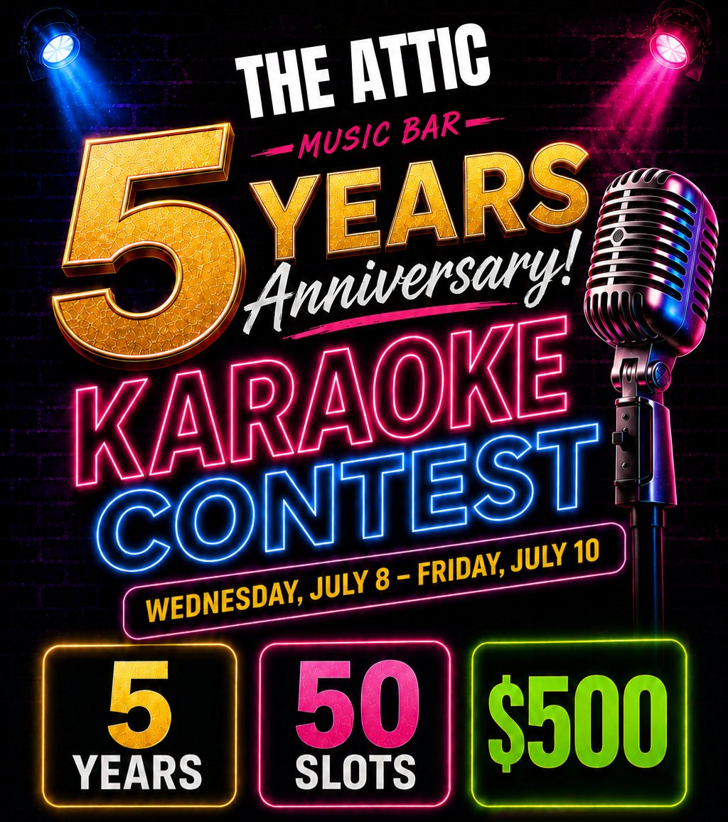 Karaoke and Trivia at The Attic with Shaggy Sounds