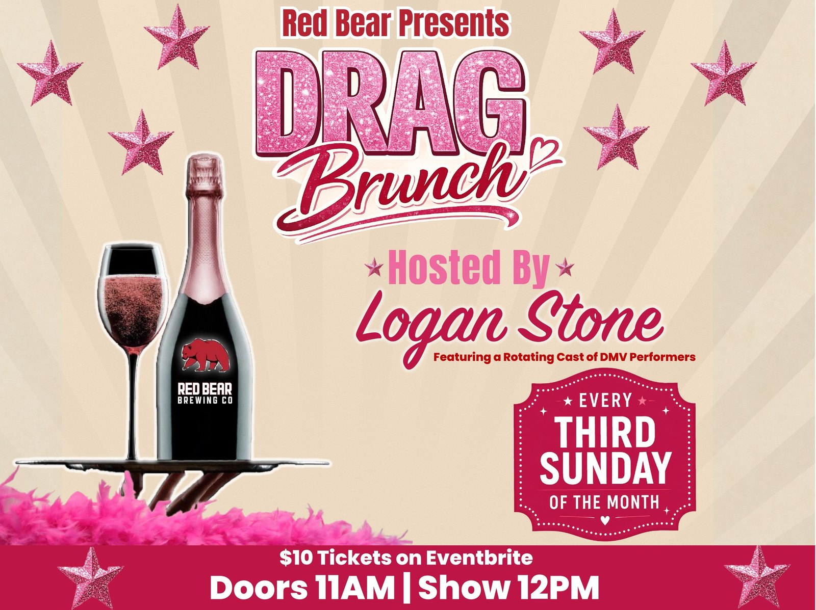 Drag Brunch at Red Bear Brewing Co