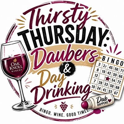 Thirsty Thursday - Bingo & Wine