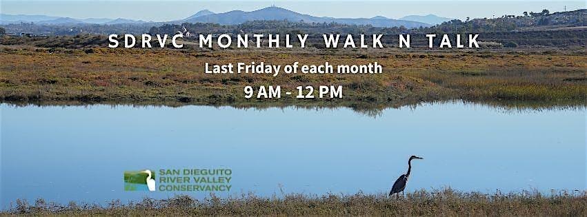 SDRVC Monthly Walk N Talk @ Crest Canyon