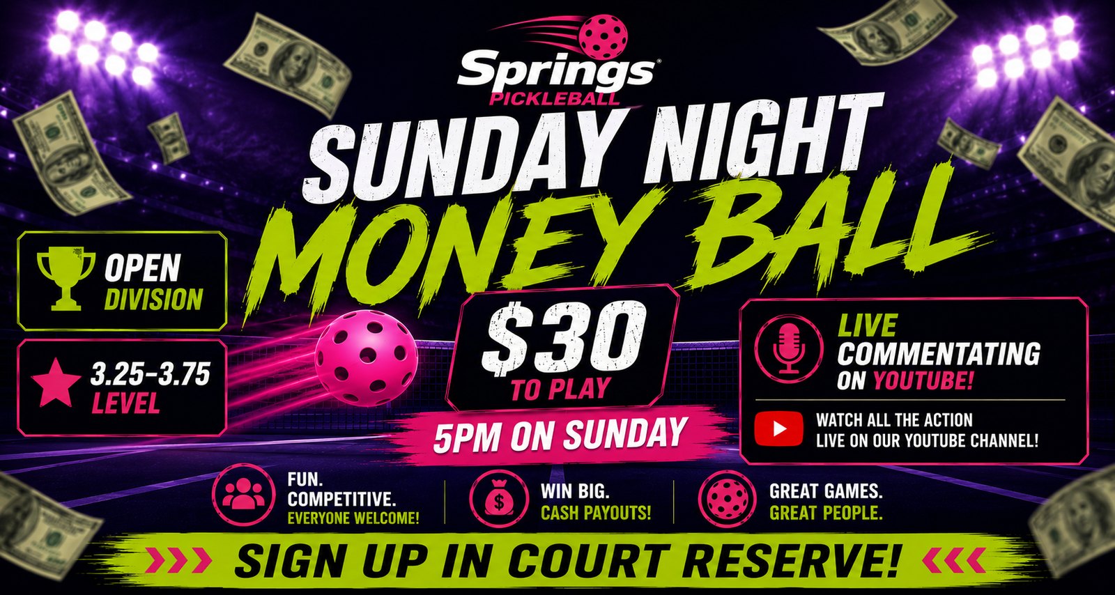 Sunday Night Money Ball