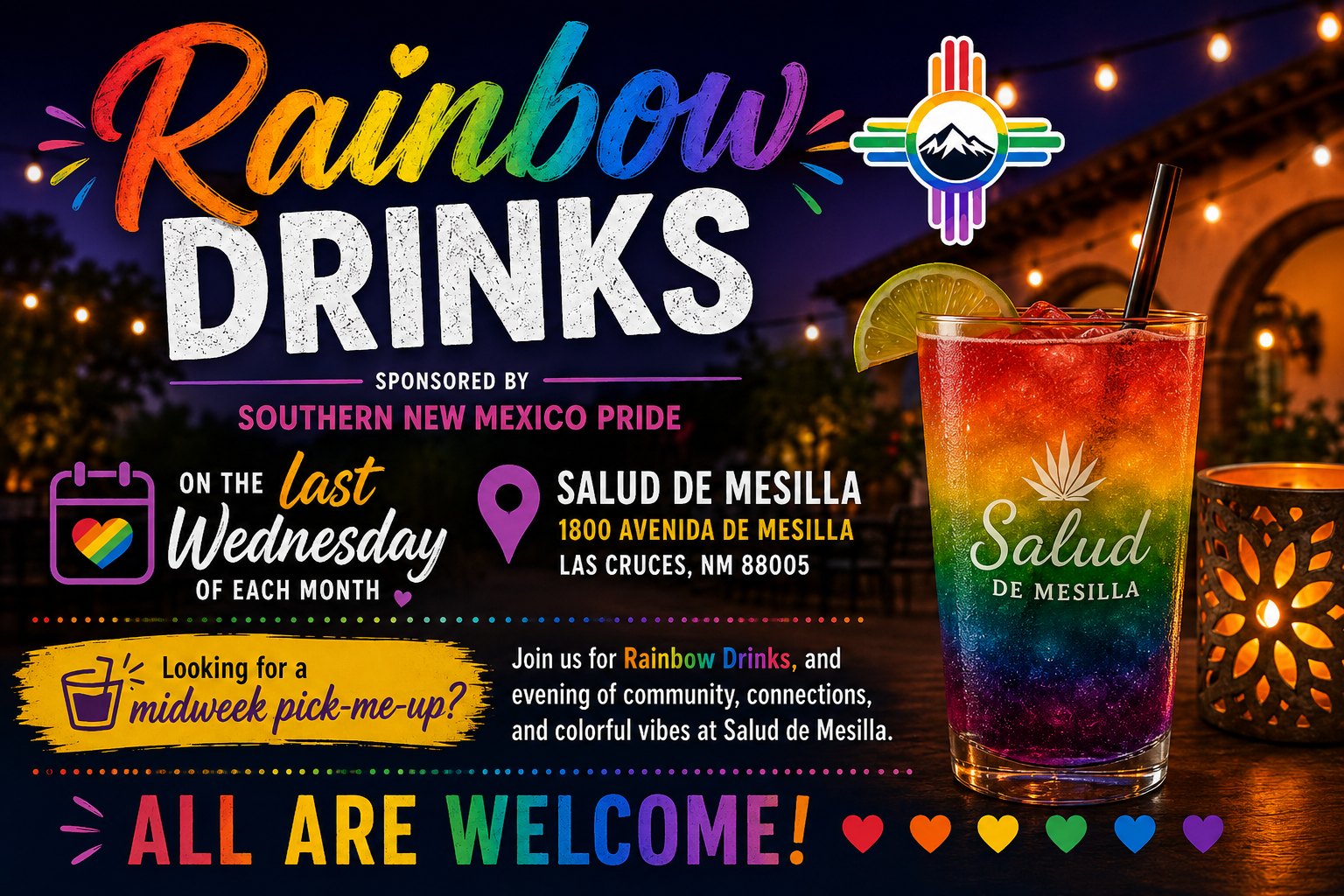 Rainbow Drinks