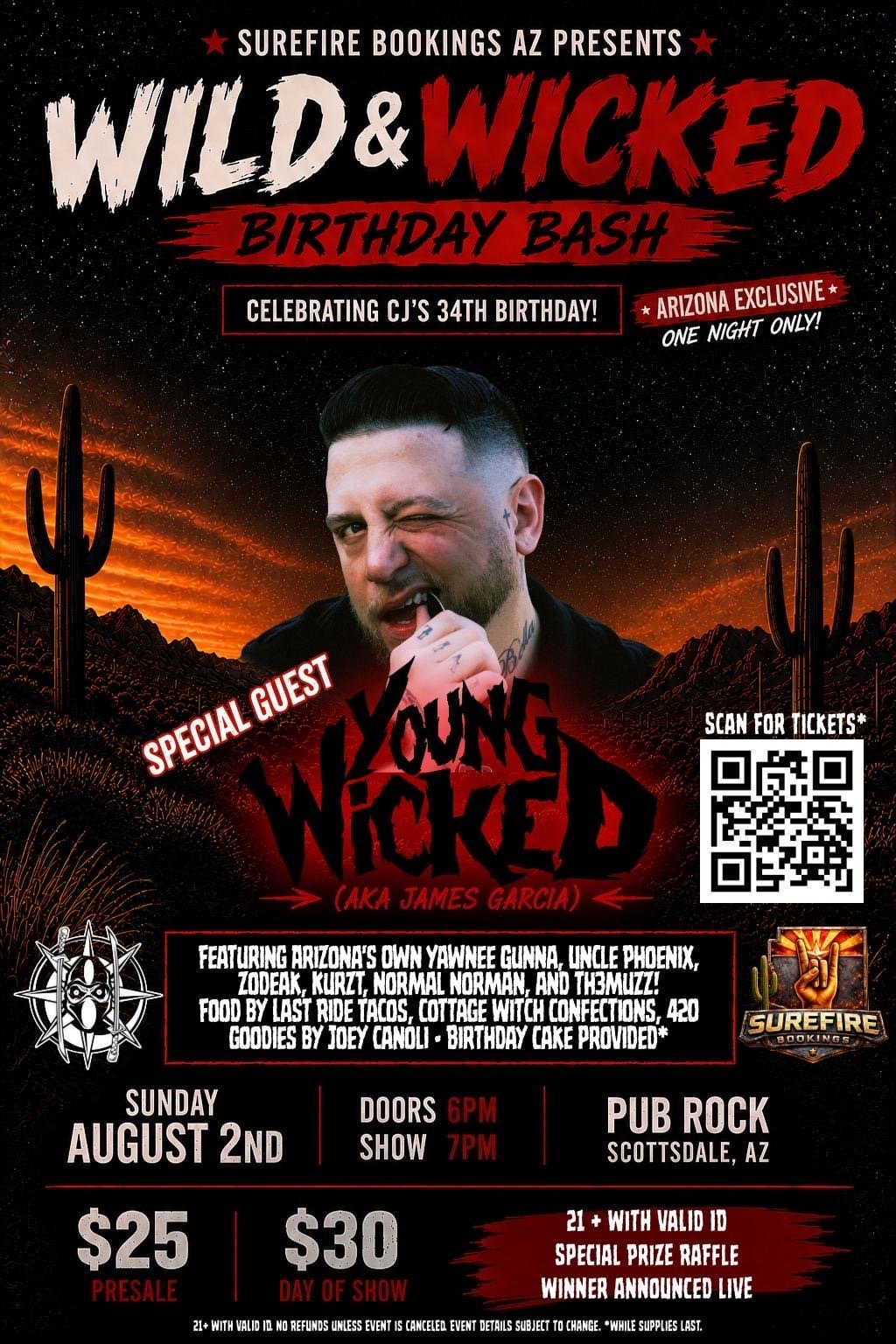 Wild and Wicked Birthday Bash