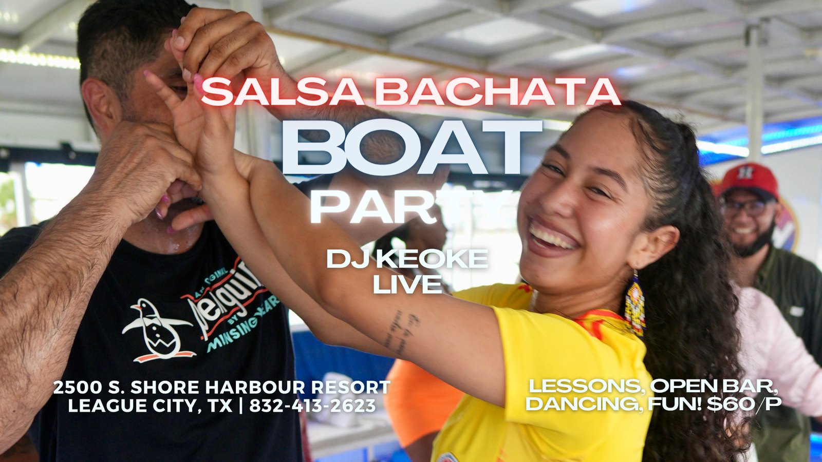 White Linen Salsa & Bachata Boat Party