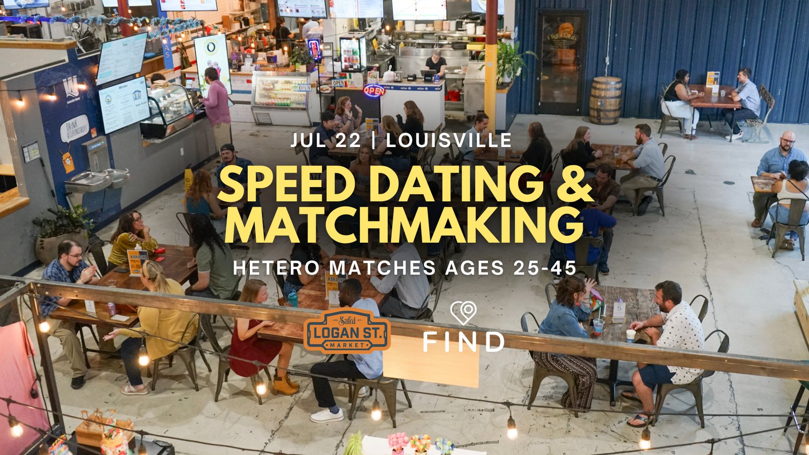 Speed Dating and Matchmaking for Singles 25-45