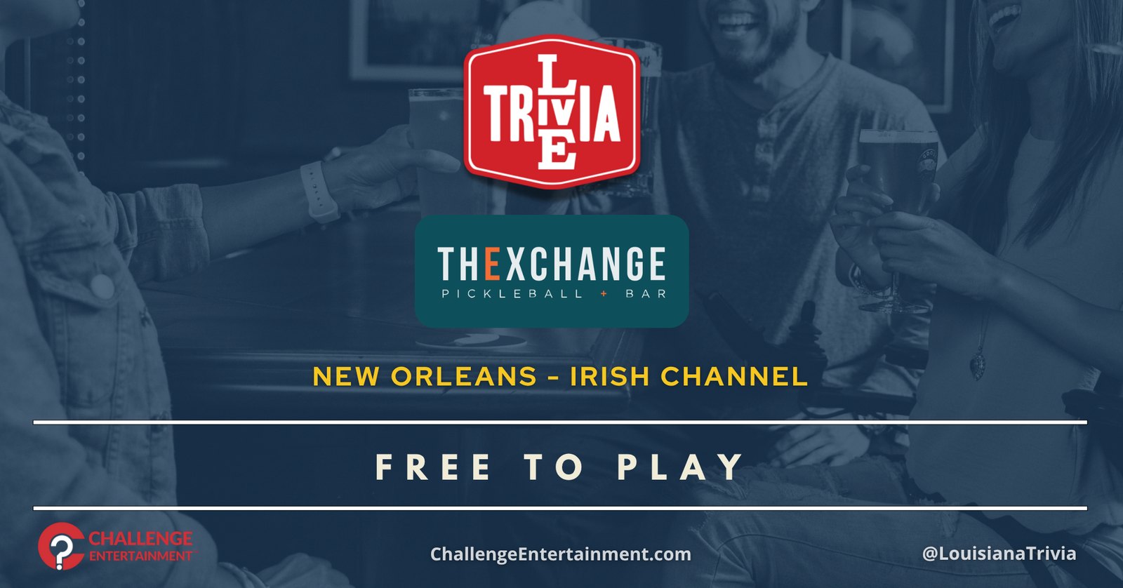 Weekly Live Trivia Nights at The Exchange Pickleball + Bar