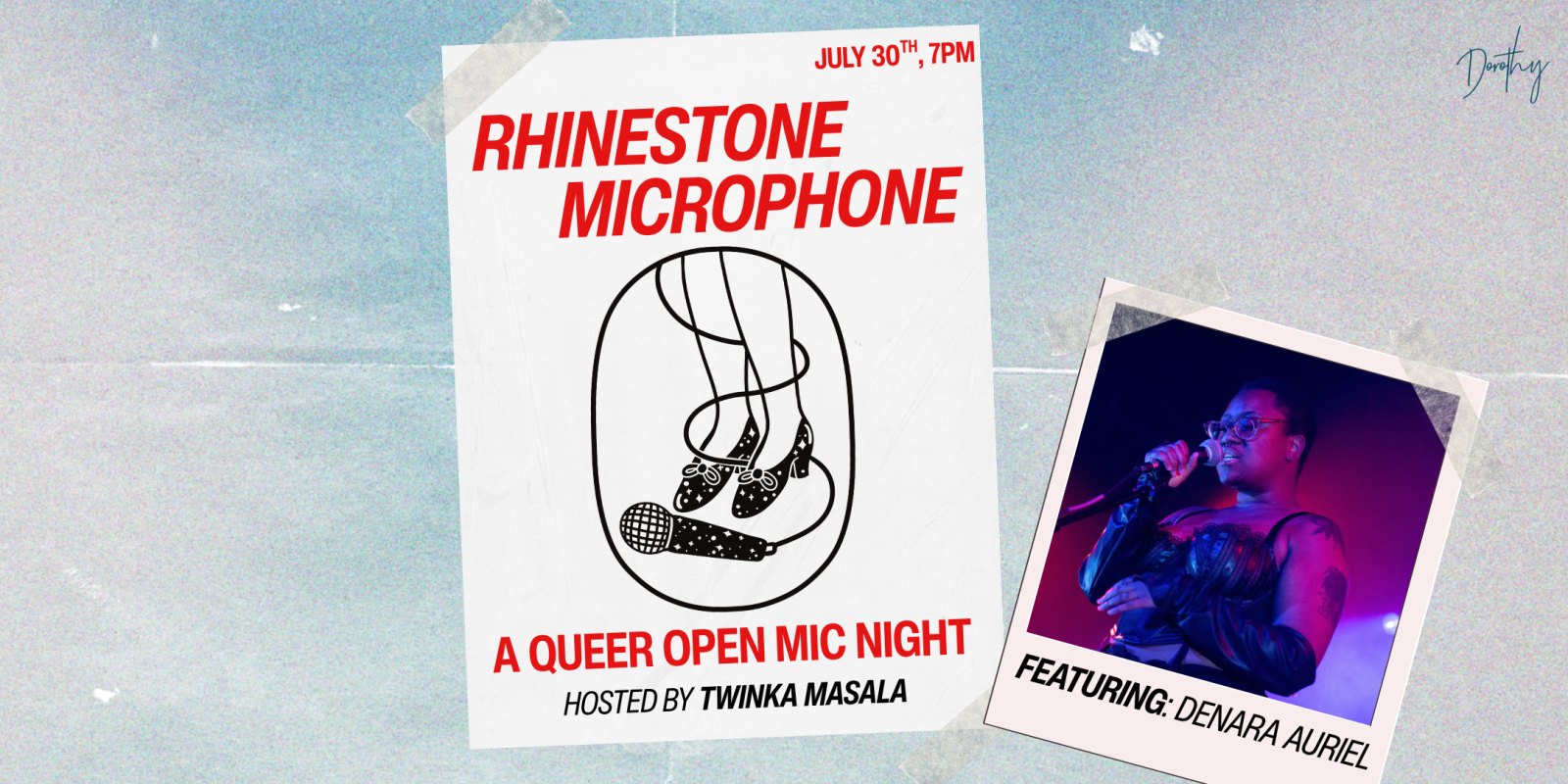 Rhinestone Microphone: A Queer Open Mic