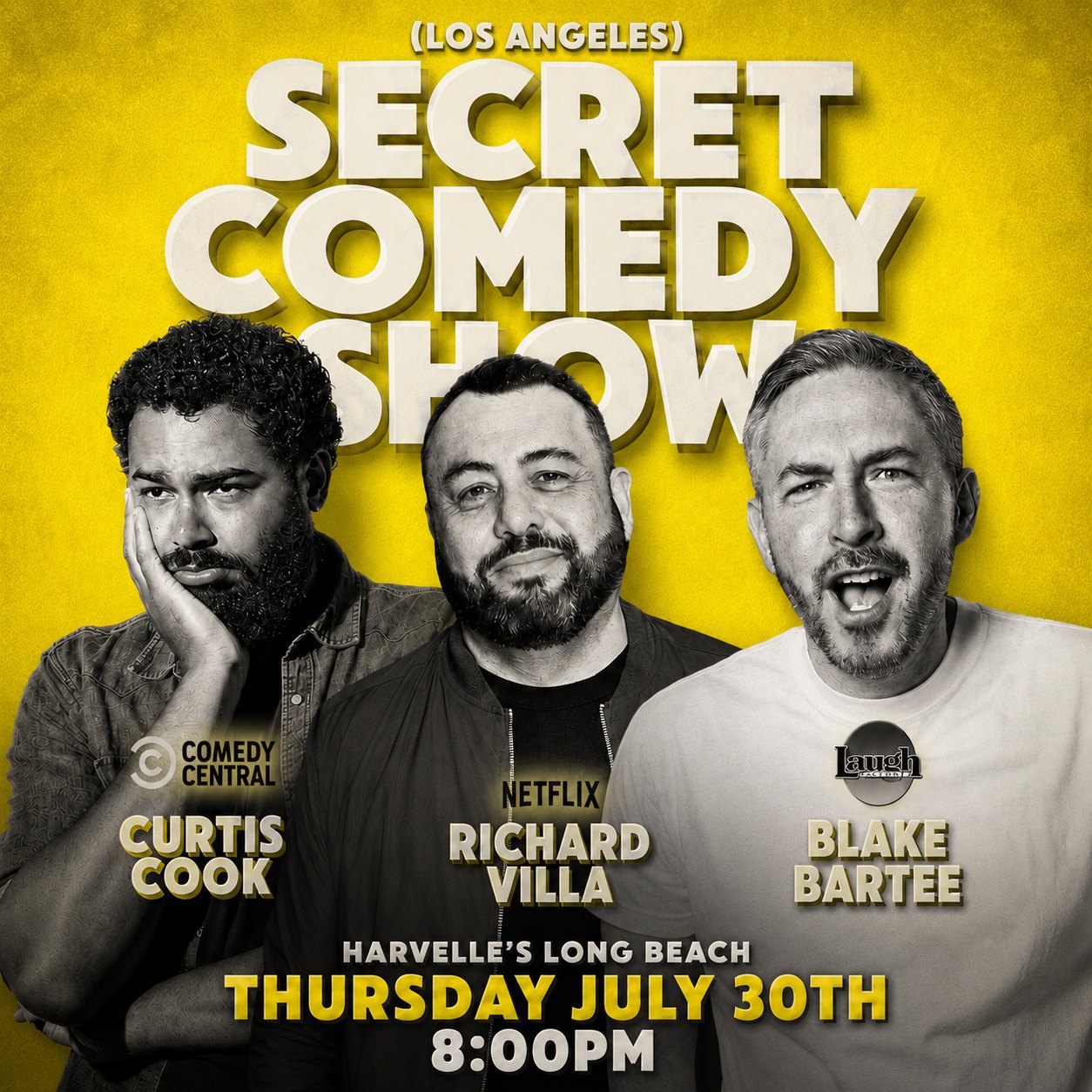 (Los Angeles) Secret Comedy Show
