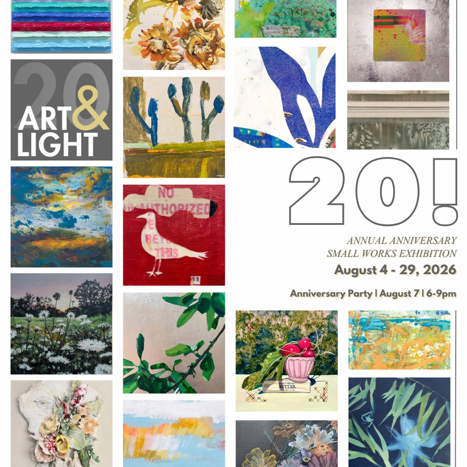 20th Anniversary Annual Small Works Exhibition