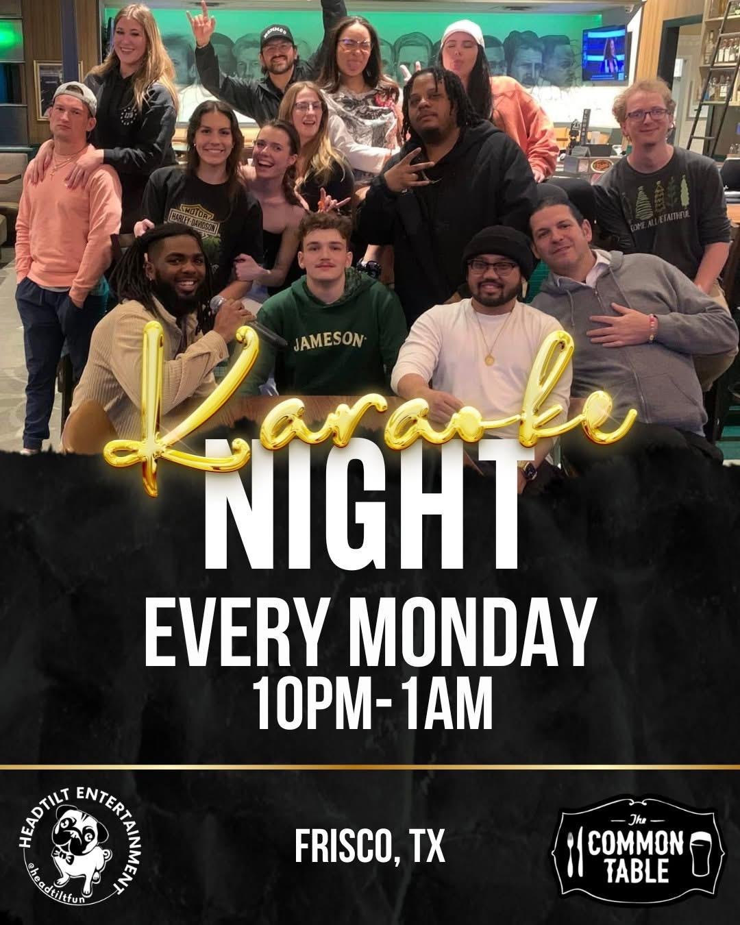 Karaoke at The Common Table Frisco