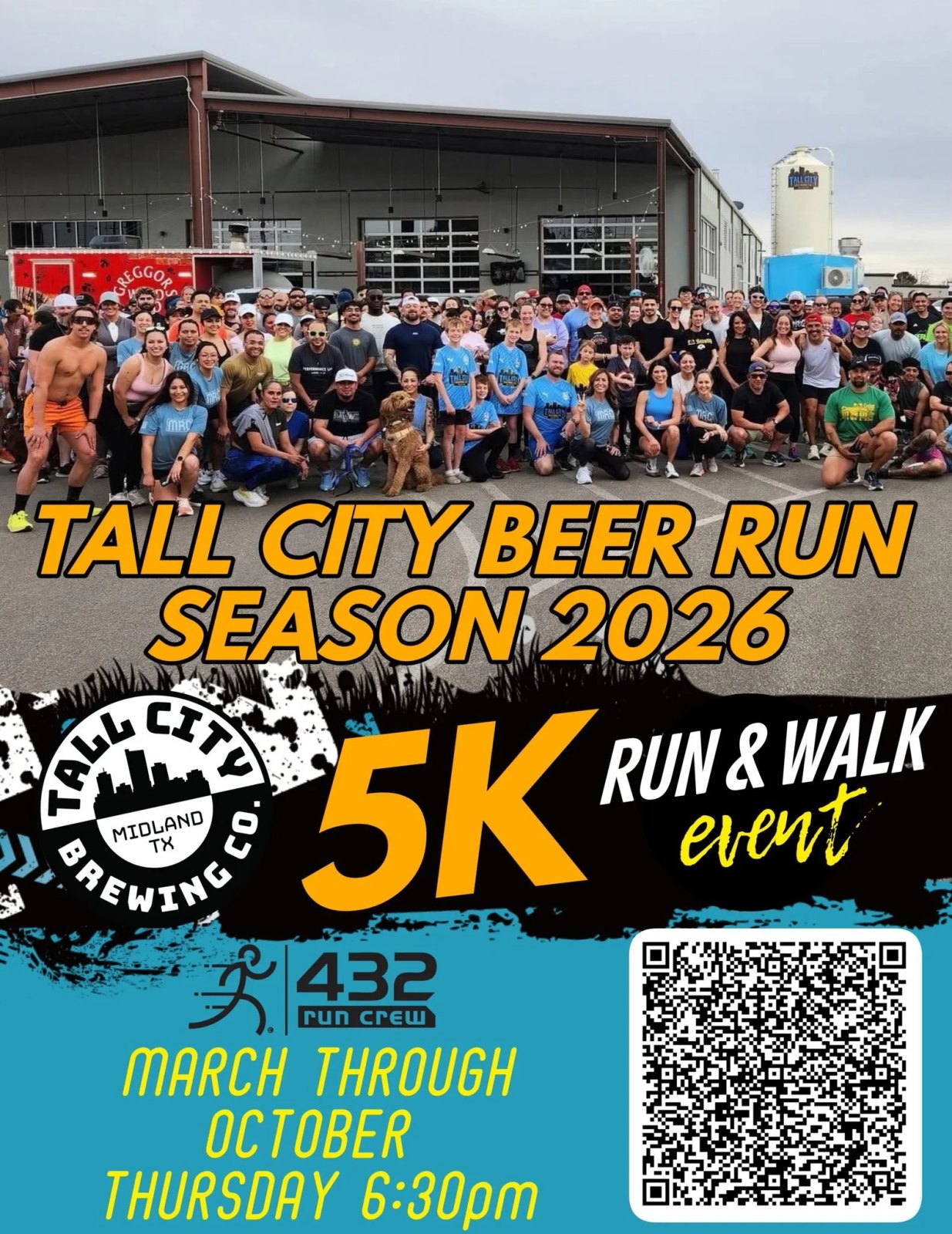 West Texas Run Club Thursday Beer Run