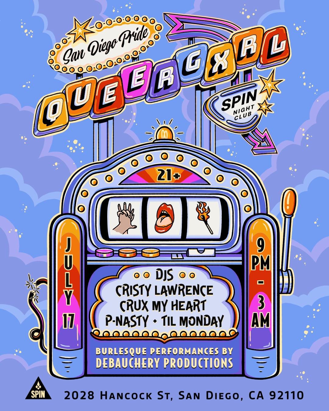 QueerGxrl: San Diego Pride Party