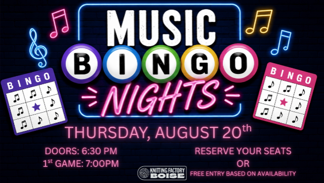MUSIC BINGO NIGHTS