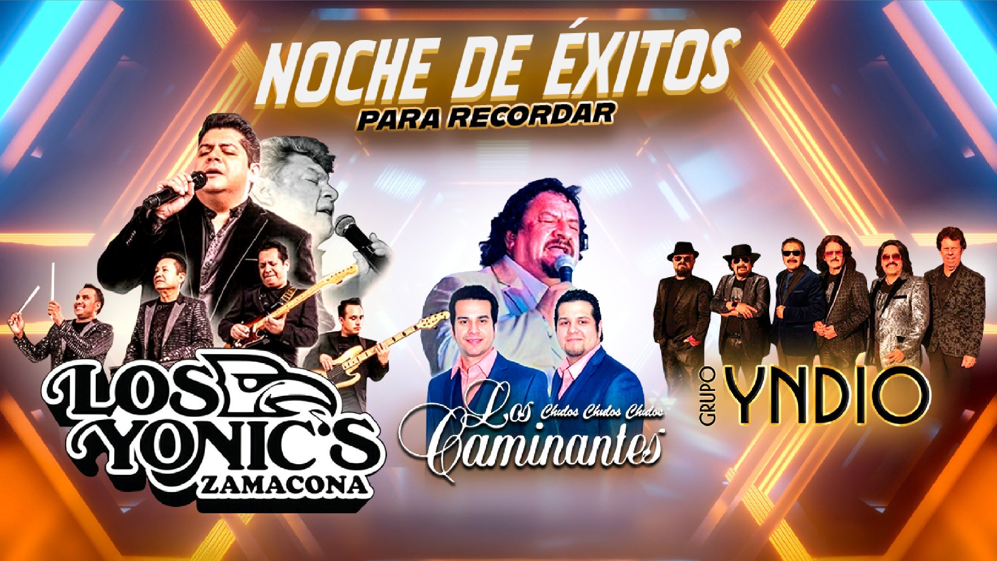 Los Yonics, Los Caminantes y Grupo Yndio