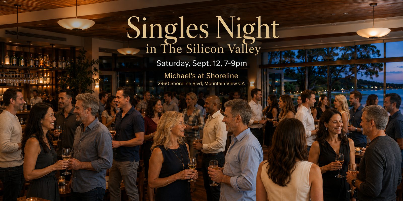 Singles Night in The Silicon Valley, 40s/50s