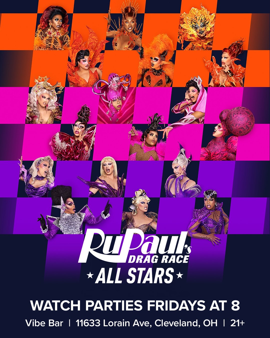 RuPaul's Drag Race All Stars Watch Party (August)