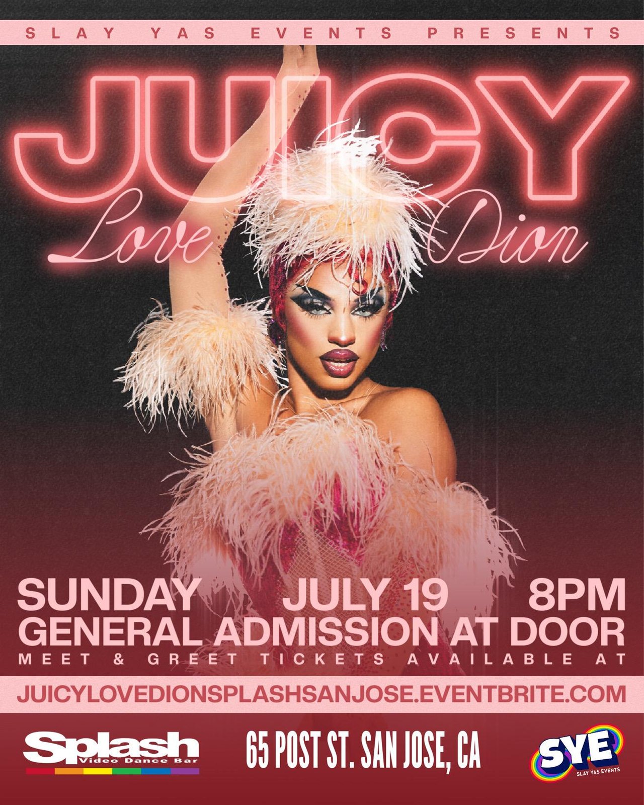 Juicy Love Dion Live at Splash San Jose