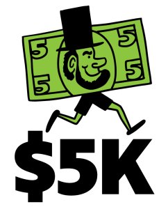 Dollar5K, August Edition