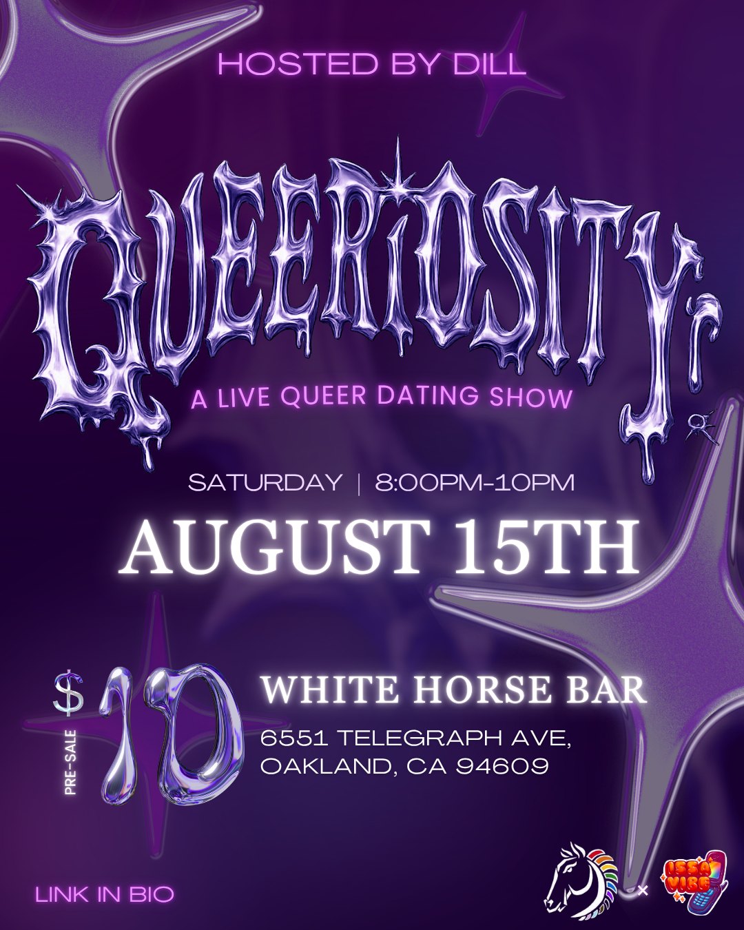 LIVE Queer Dating Show! Queeriosity x Oakland