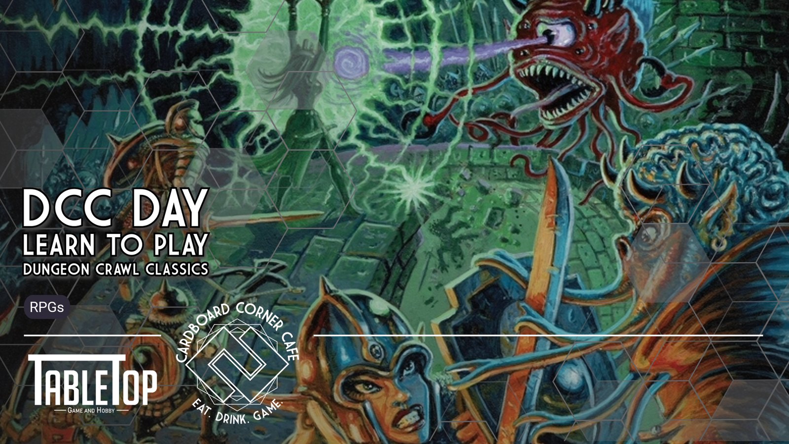 Learn to Play Dungeon Crawl Classics on DCC Day