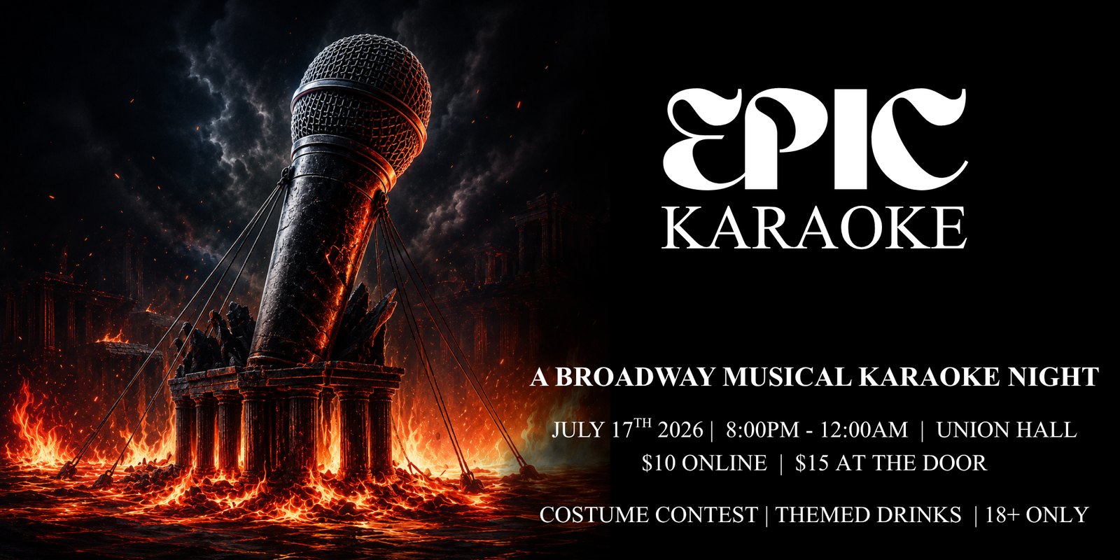 EPIC: Karaoke - A Broadway Musical Karaoke Night