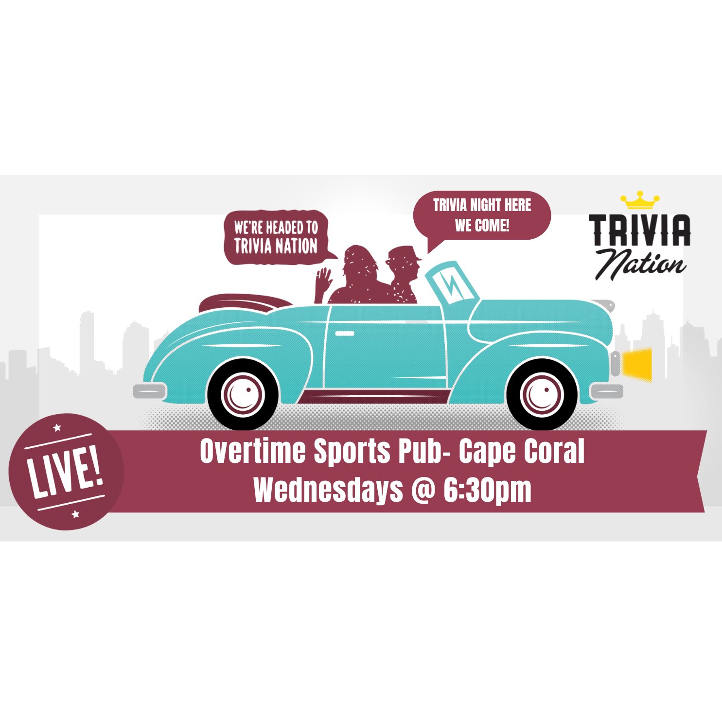 General Knowledge Trivia at Overtime Sports Pub