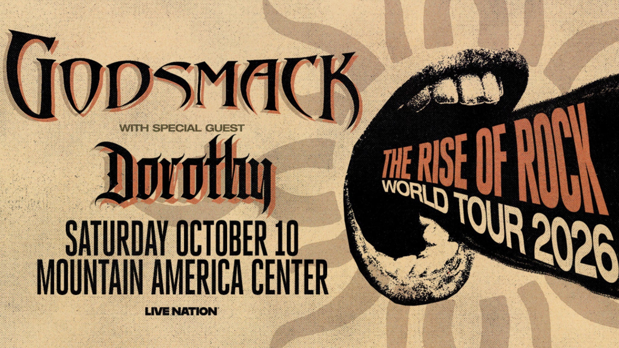 Godsmack- The Rise of Rock World Tour 2026