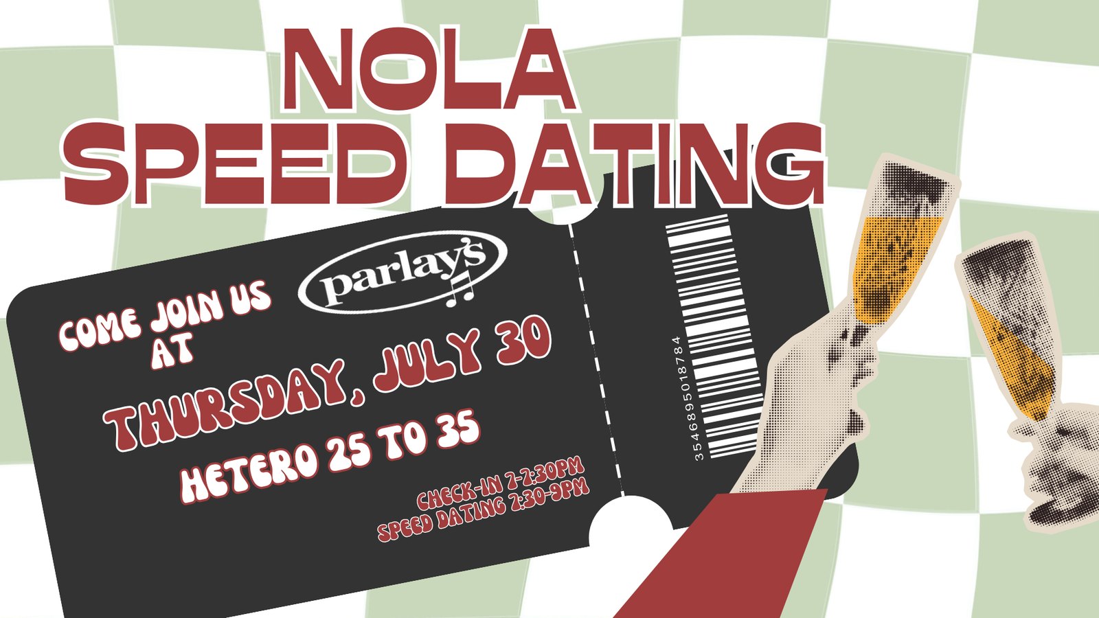 NOLA Speed Dating @ Parlay's