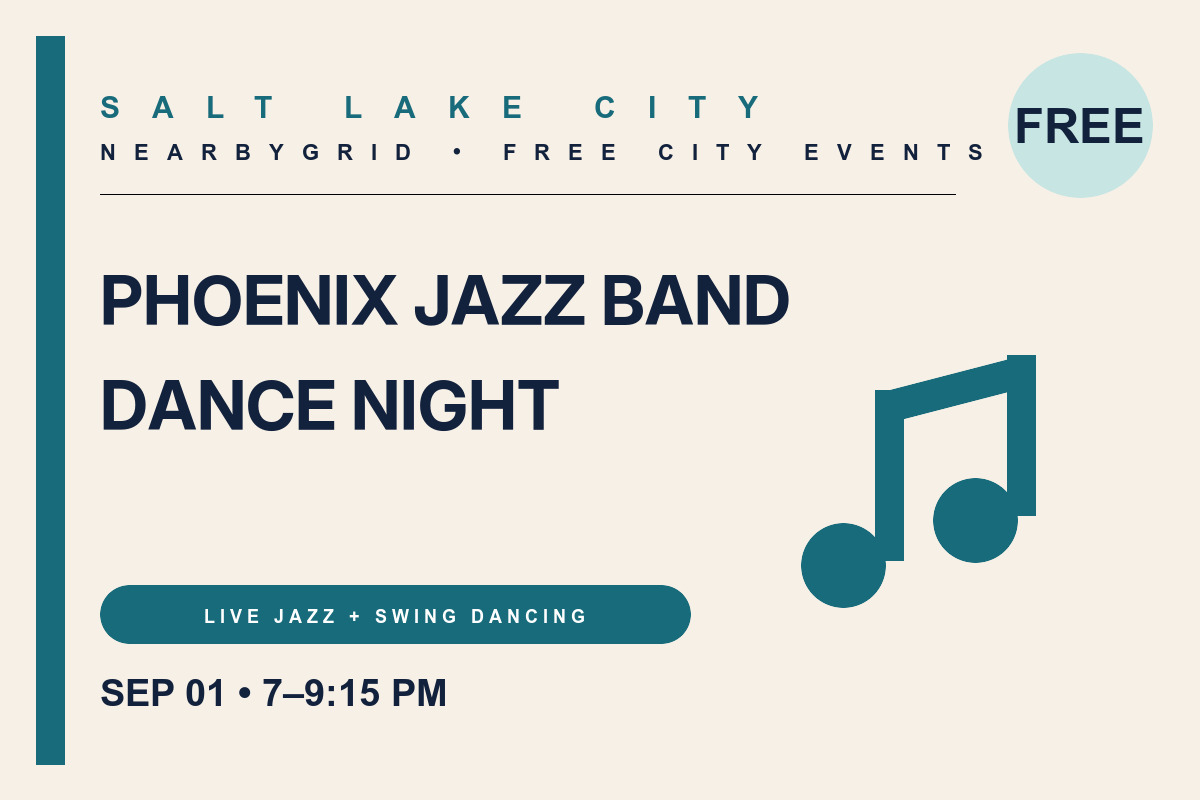 FREE Salt Lake City: Phoenix Jazz Band Dance Night