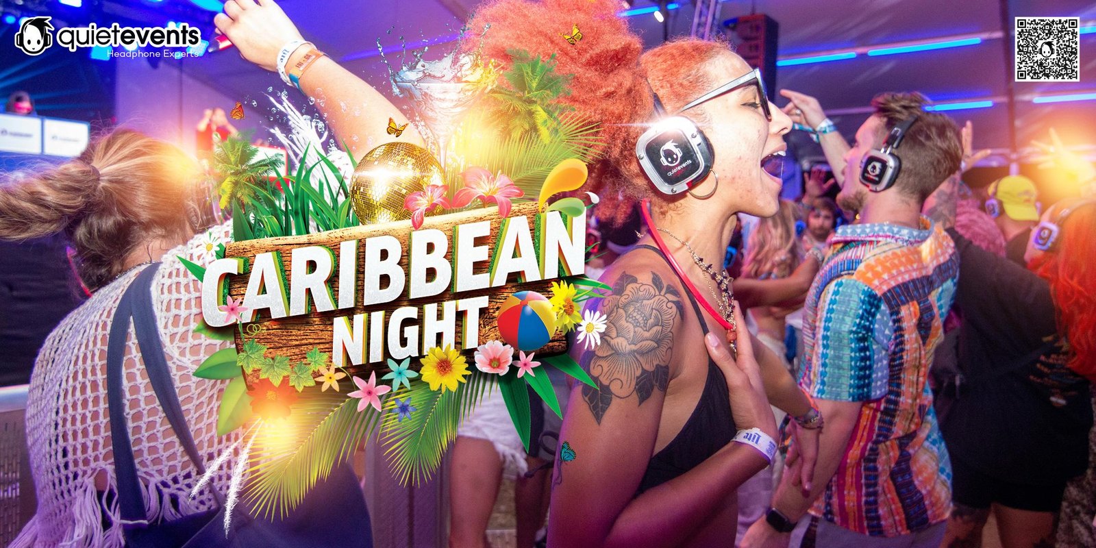 Caribbean Night Silent Disco Dance Party