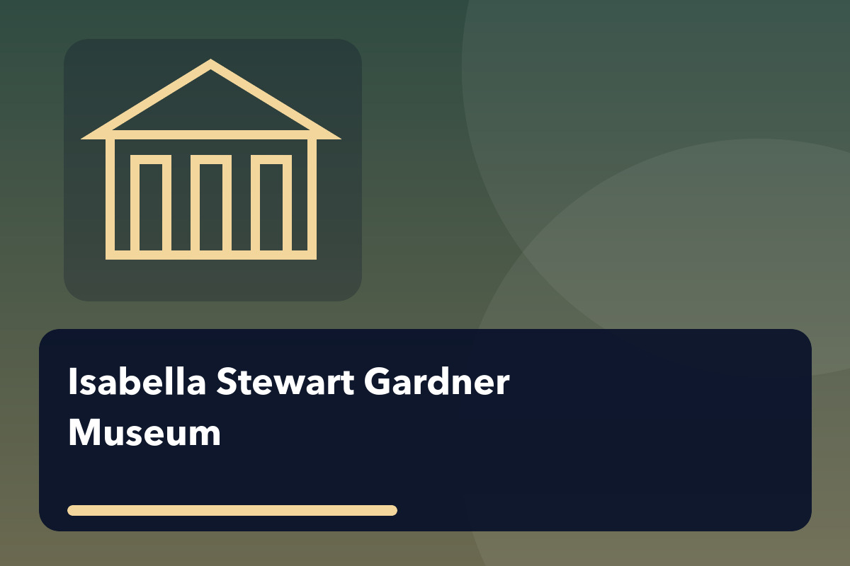 Isabella Stewart Gardner Museum — Boston Family Days Free Admission