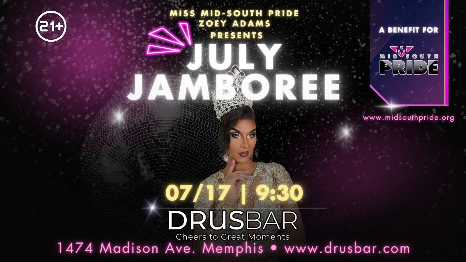 July Jamboree: A Benefit Show for Mid-South Pride
