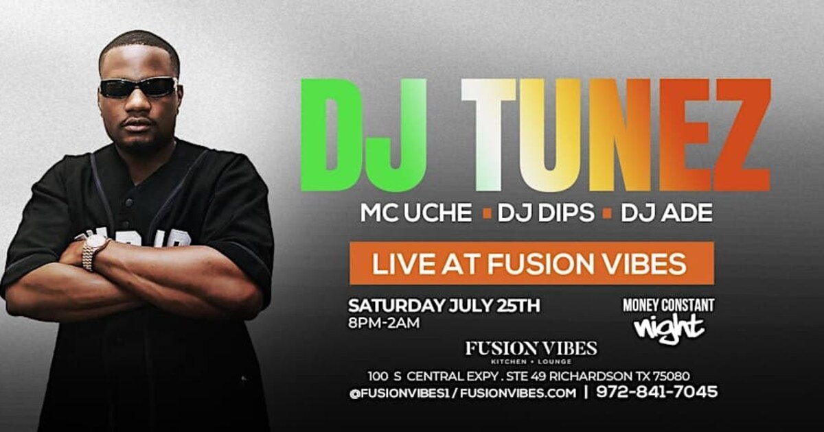DJ Tunez Live - Money Constant Night