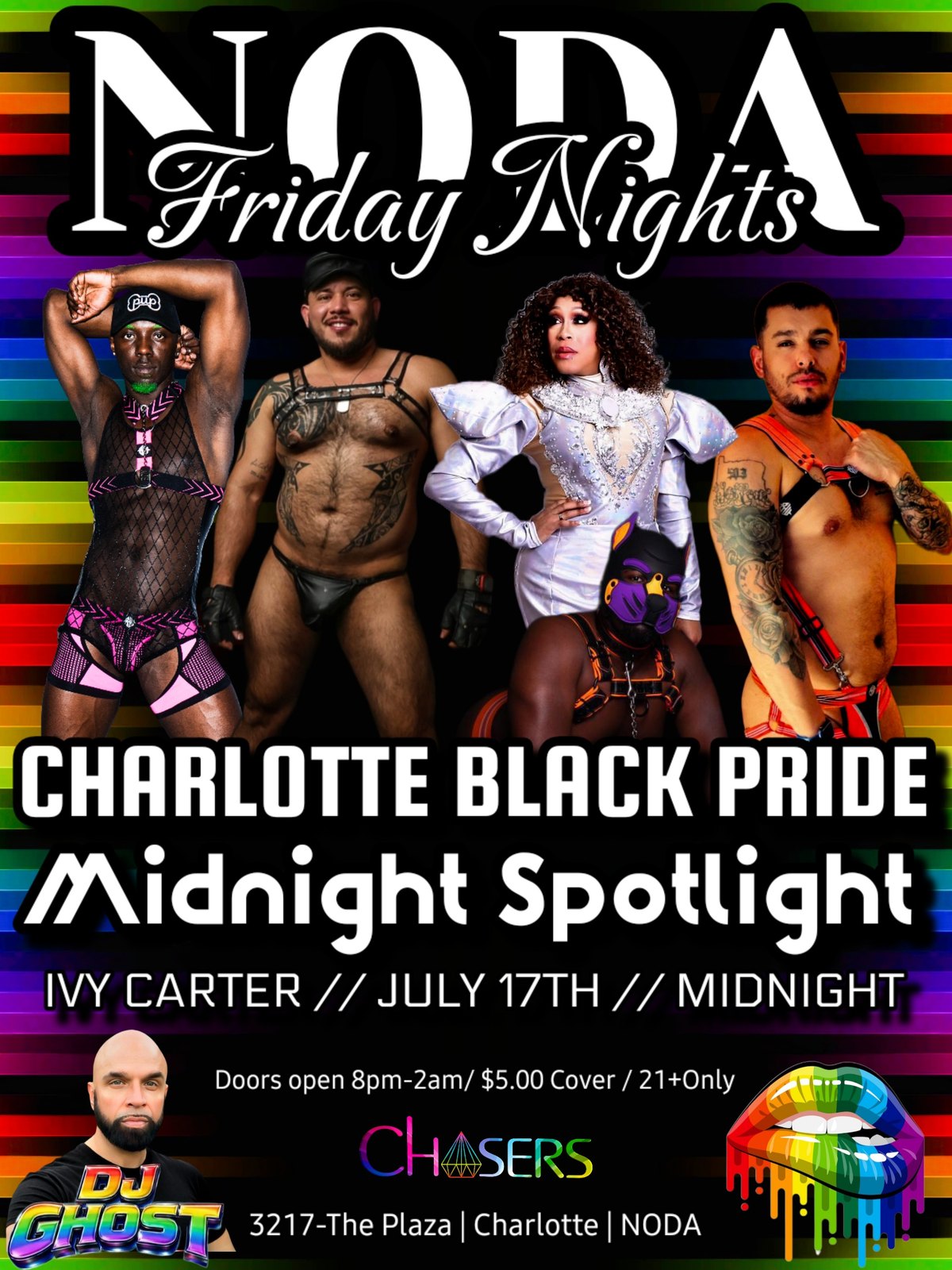Charlotte Black Pride Night with DJ Ghost