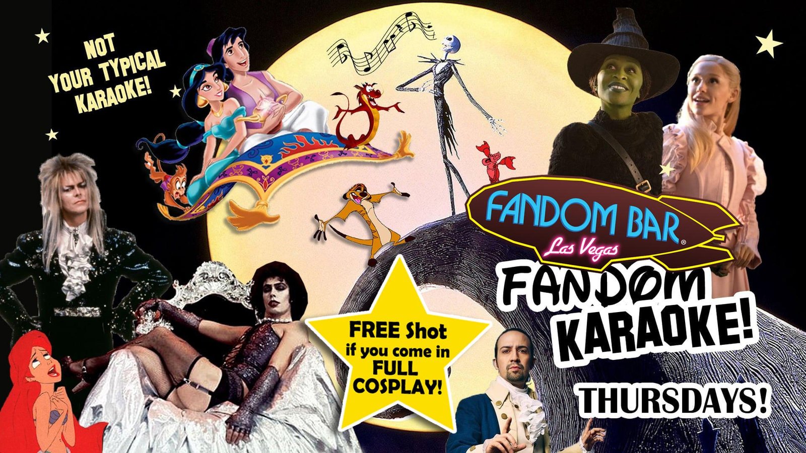 Fandom KARAOKE on Thursdays!