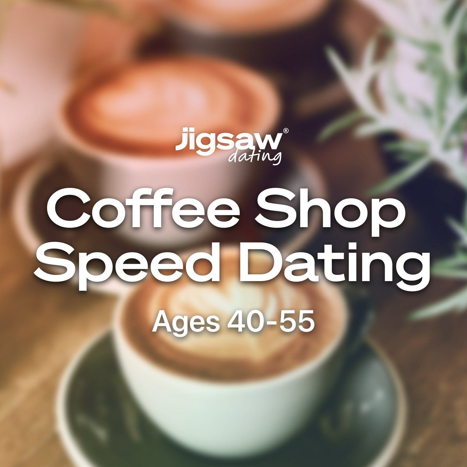Coffee Shop Speed Dating (Ages 40-55) - August
