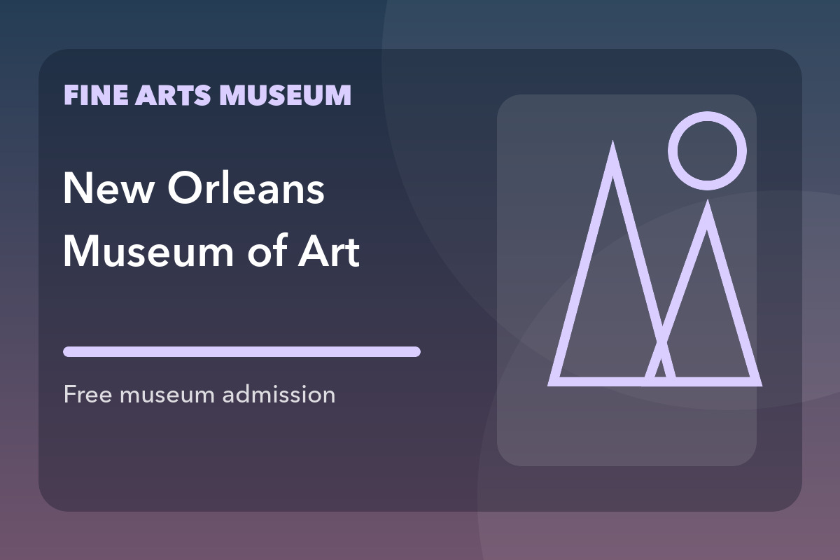New Orleans Museum of Art Free Wednesday