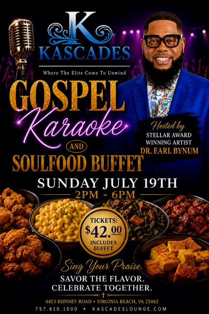 Gospel Karaoke Brunch hosted by Dr. Earl Bynum