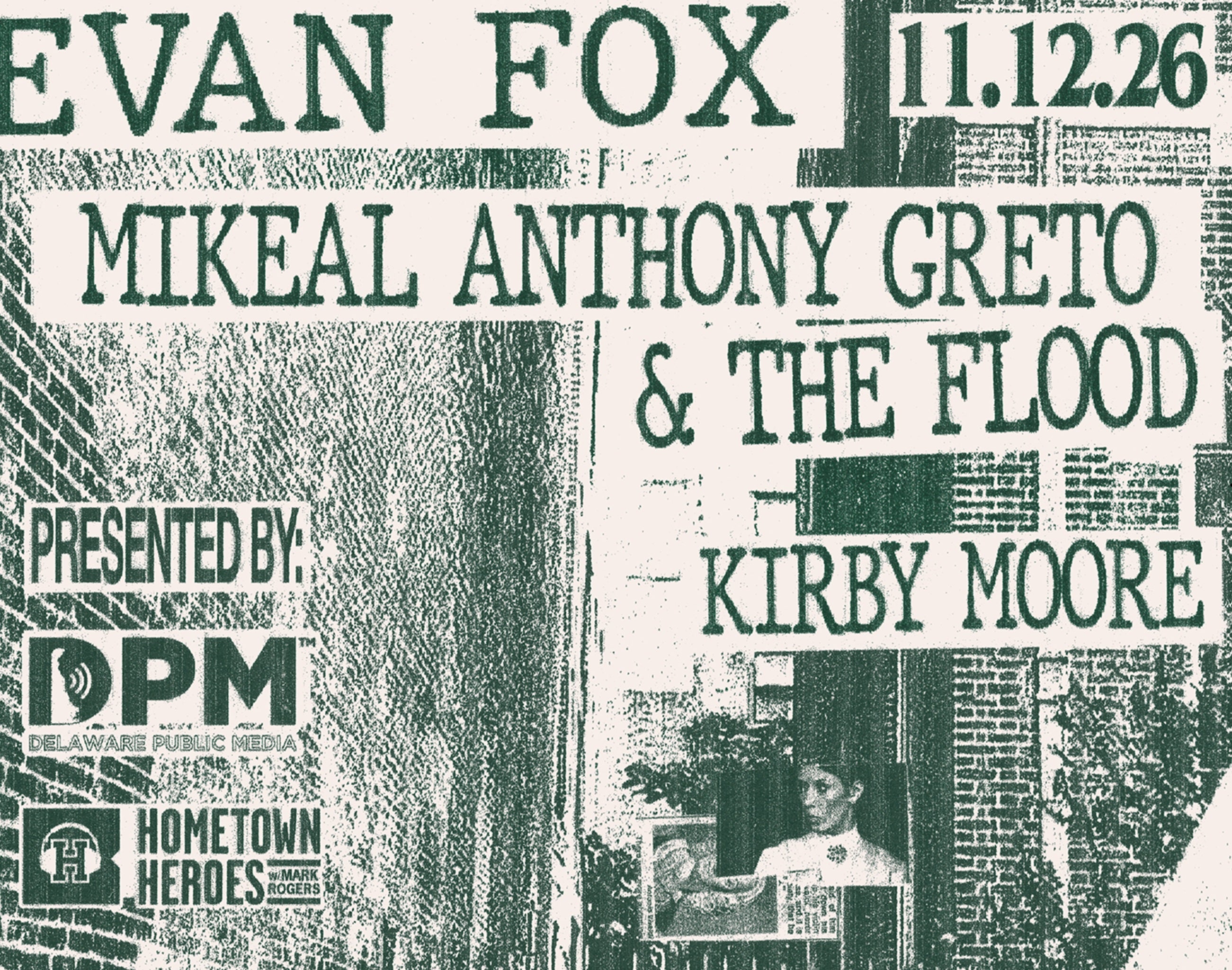 Evan Fox / Mikeal Anthony Greto & the Flood
