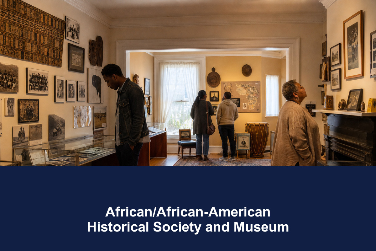 African/African-American Historical Society and Museum Be a Tourist Free Admission