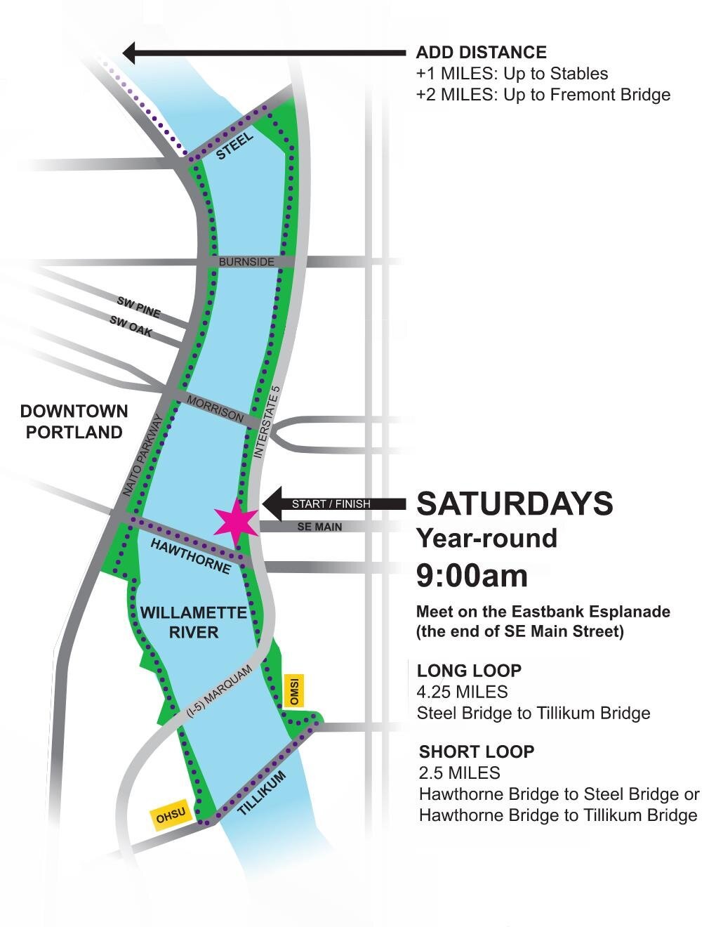 PDX Frontrunners: Saturday Waterfront Run/Walk