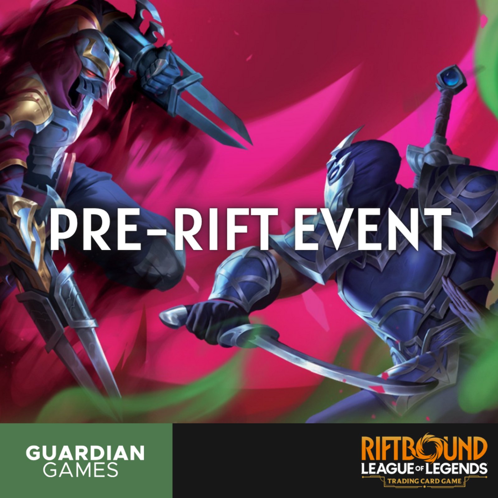 GG PDX Riftbound: Vendetta Pre-Rift Ticket