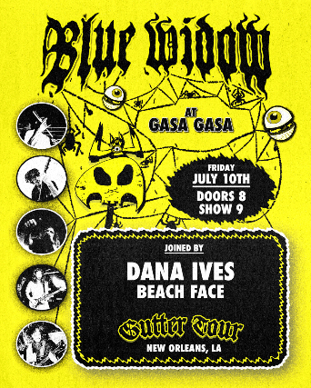 Blue Widow//Dana Ives//Beach Face