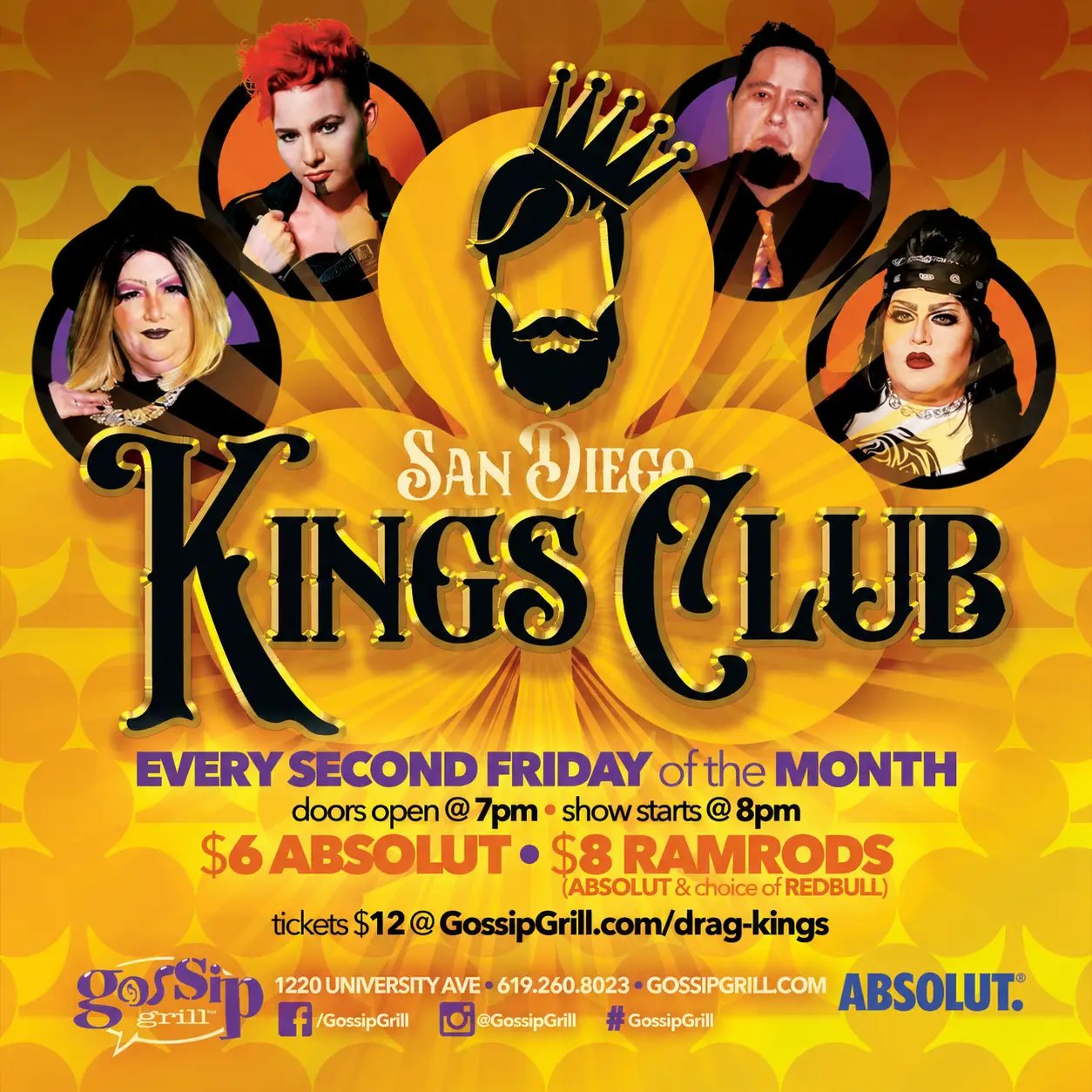 San Diego Kings Club Drag King Show