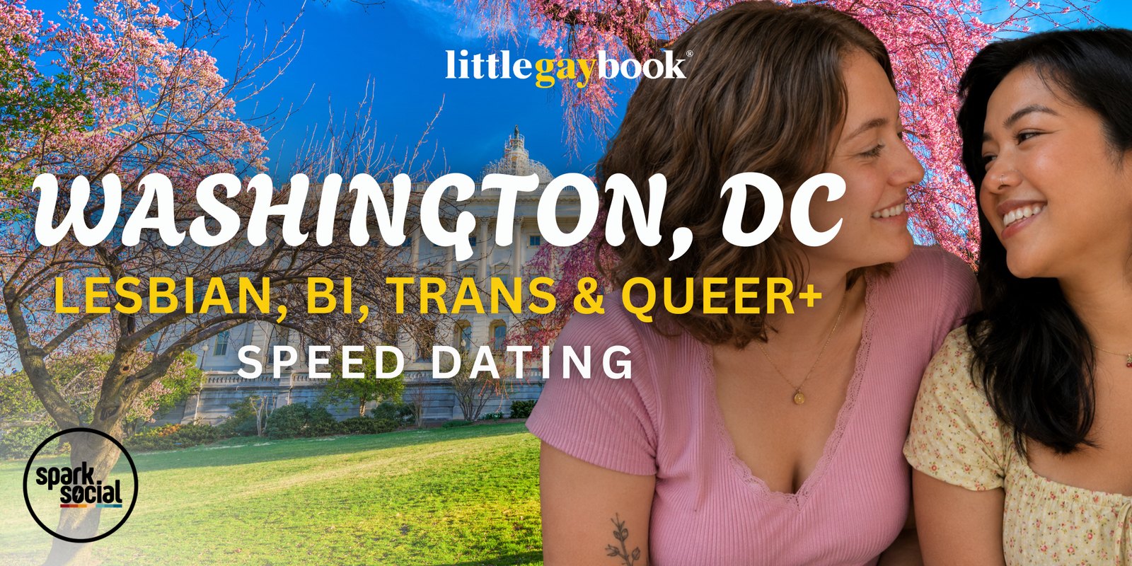 DC Lesbian, Bi, Trans and Queer+ Speed Dating