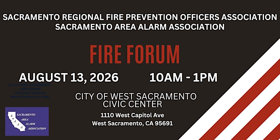 SRFPOA & SAAA Fire Forum 2026