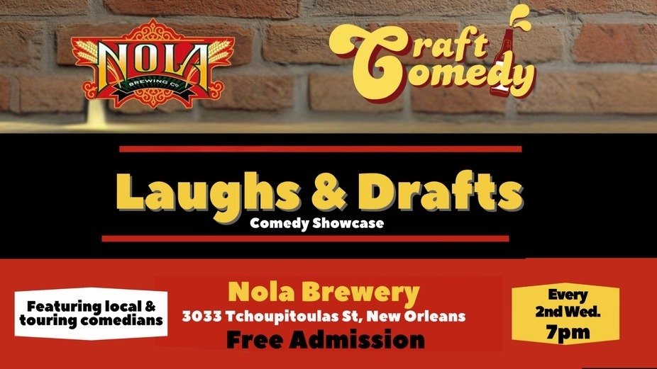 Laughs & Drafts, presented by Craft Comedy