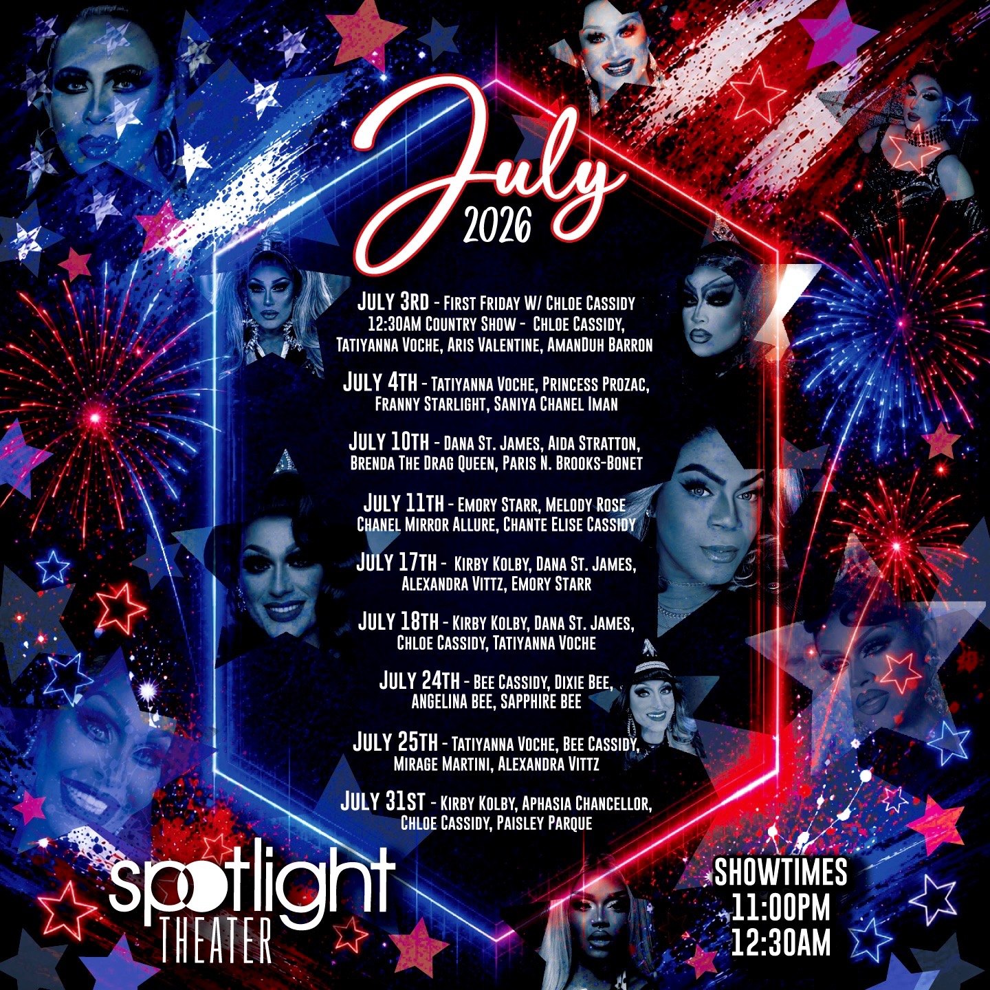 Legends Spotlight Theater Drag Show
